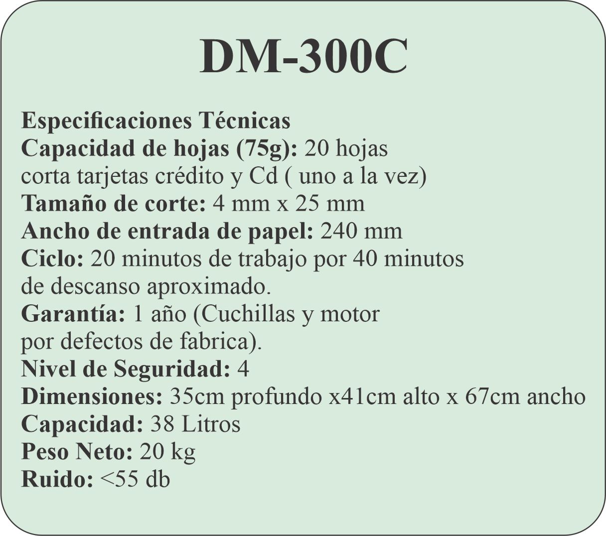 DM300C