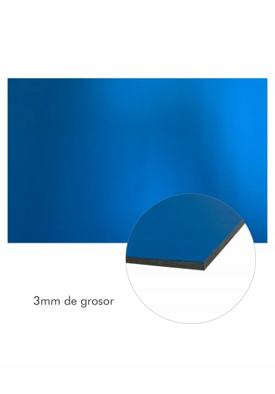 LAMINA LINOLEO MORNSUN COLRO AZUL 3mm GROSOR               