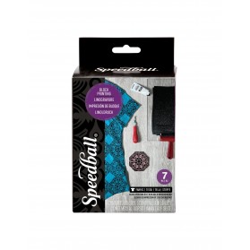 KIT GRABADO LINOLEO TEXTIL BASICO SPEEDBALL RF 003483       