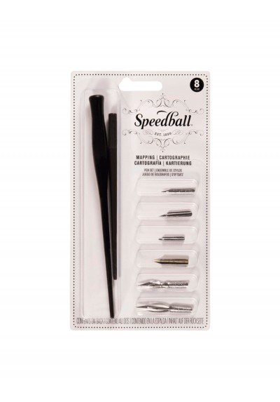 SET PLUMA SPEEDBALL PARA MAPEO RF 002965